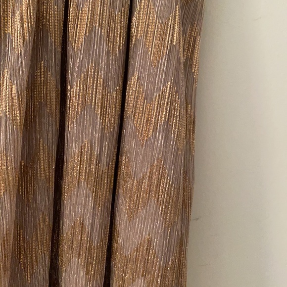 INC | Tie neck Metallic shimmer Halter Top - Picture 7 of 15